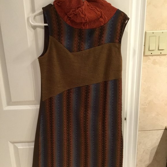 Beautiful Autumn Colours Dress, size - Picture 1 of 2